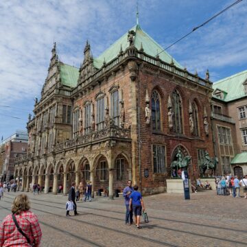 town hall, bremen, germany