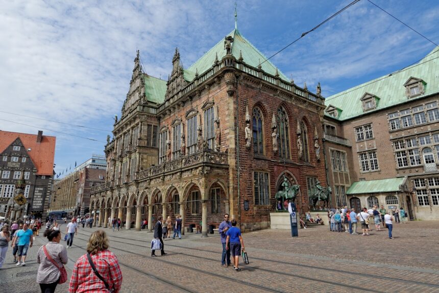 town hall, bremen, germany