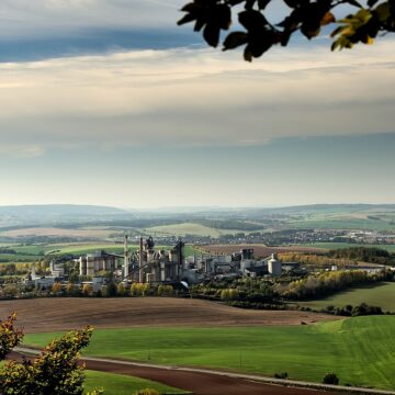 industrial plant, cement plant, germany