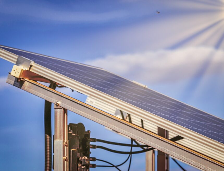 Photo by analogicus solar system, photovoltaic, balcony power station