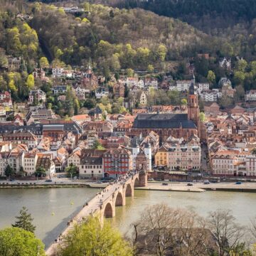 heidelberg, neckar, germany